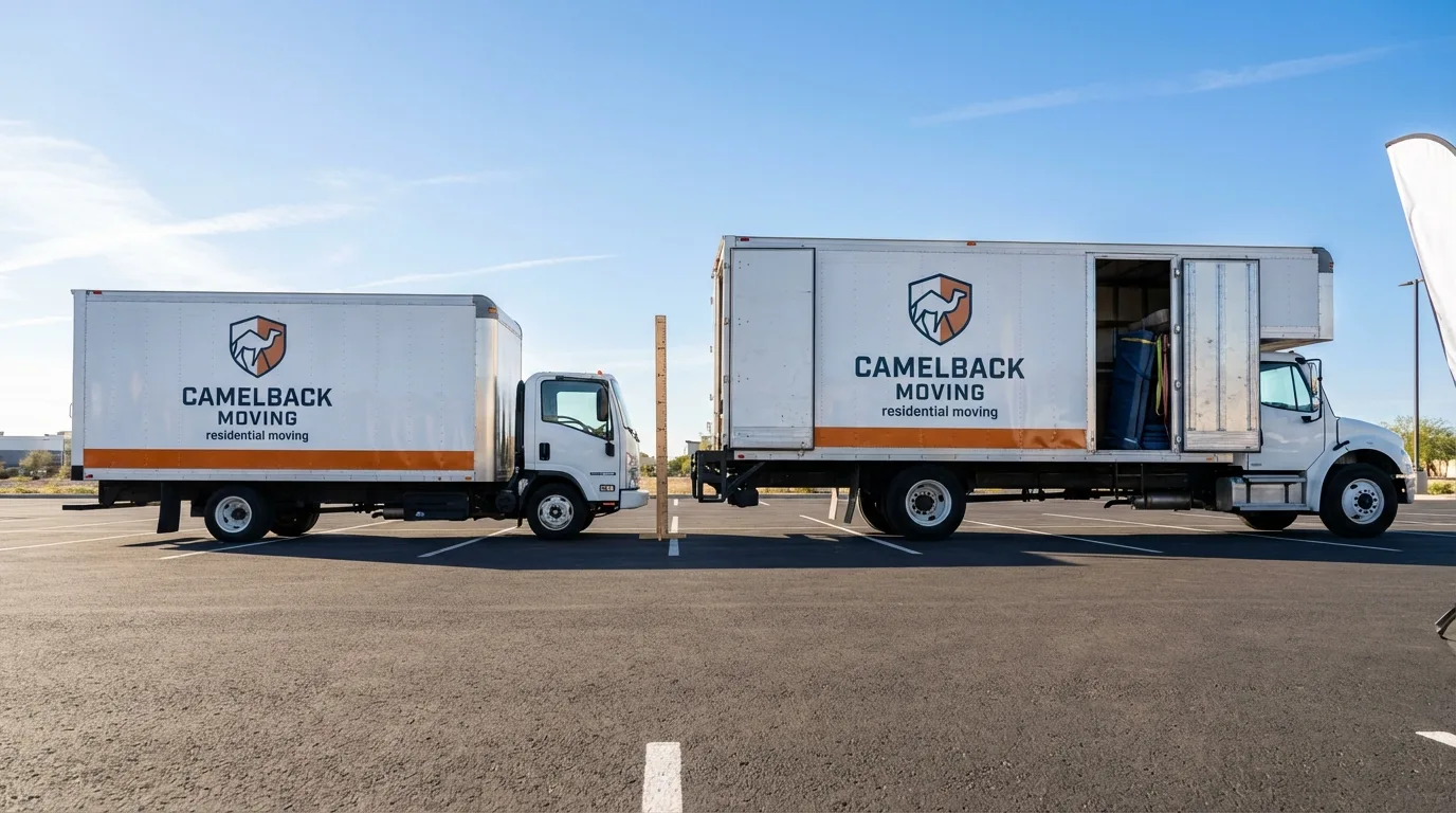 Moving truck size capacity guide in Archer City